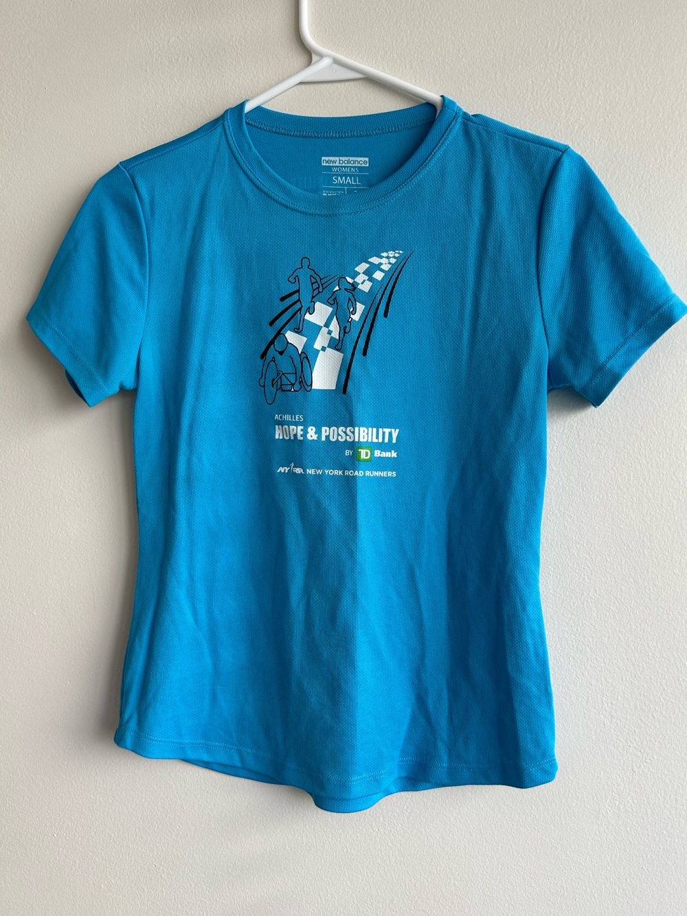 New Balance NYRR Achilles 'Hope & Possibility' Race Short Sleeve Shirt